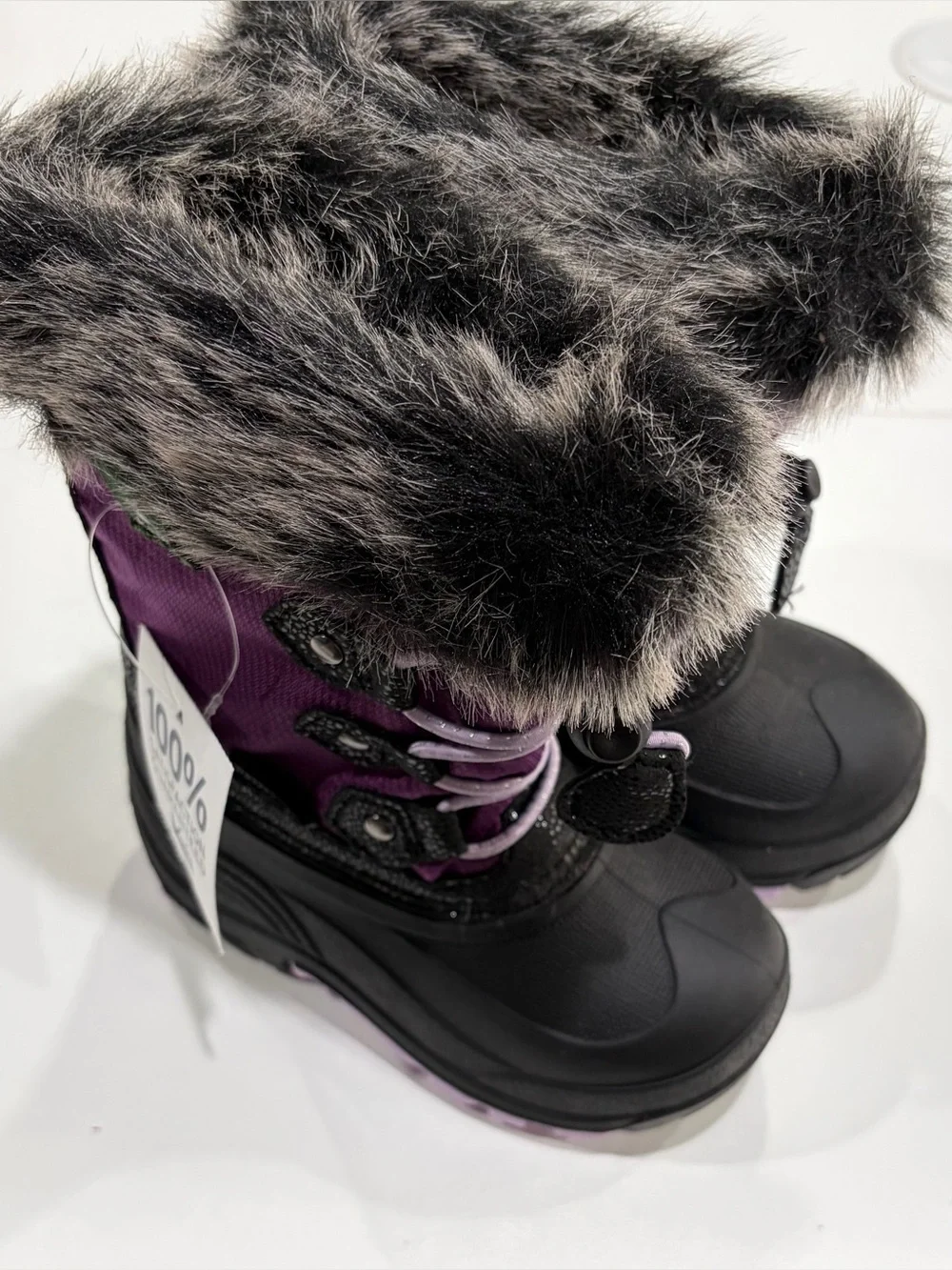 Kamik Kids Toddler's Size 8 Powdery 2 Winter Boots Purple Grape NWT Snow